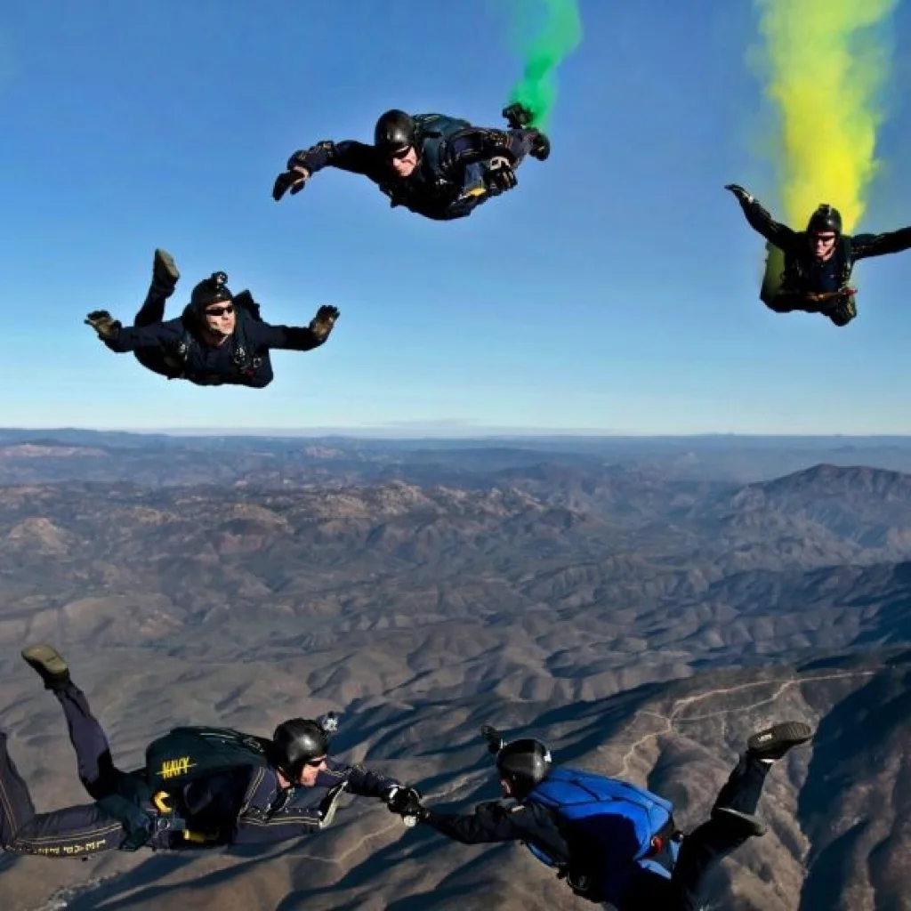 sky diving in morocco - tours in all morocco