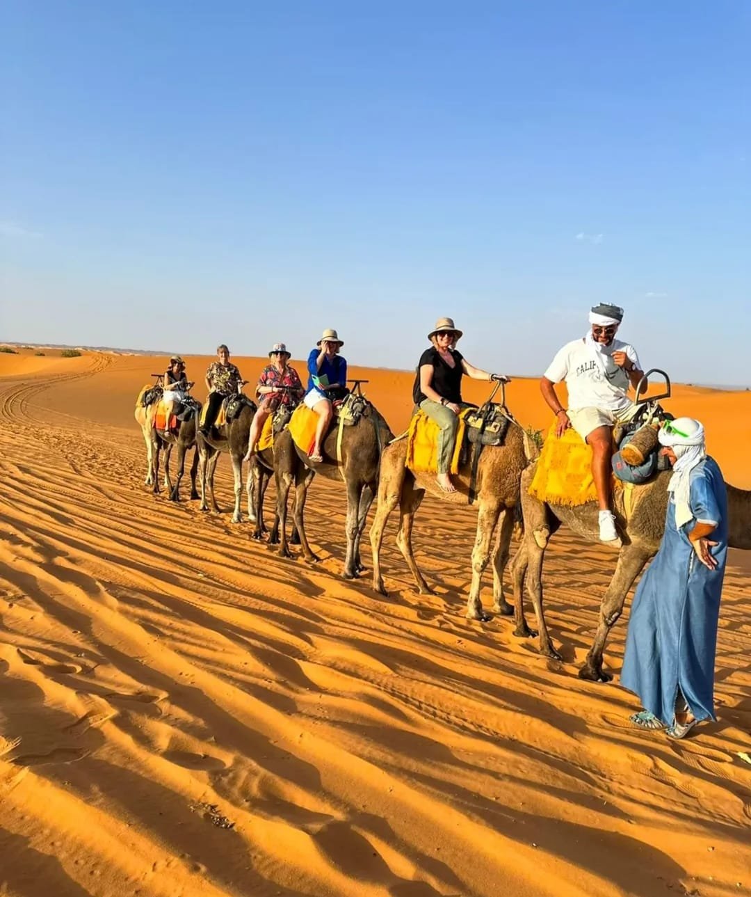 Camel Ride Tour in Merzouga - 9 Days Morocco Family Tour from Marrakech- Morocco Smile Trip